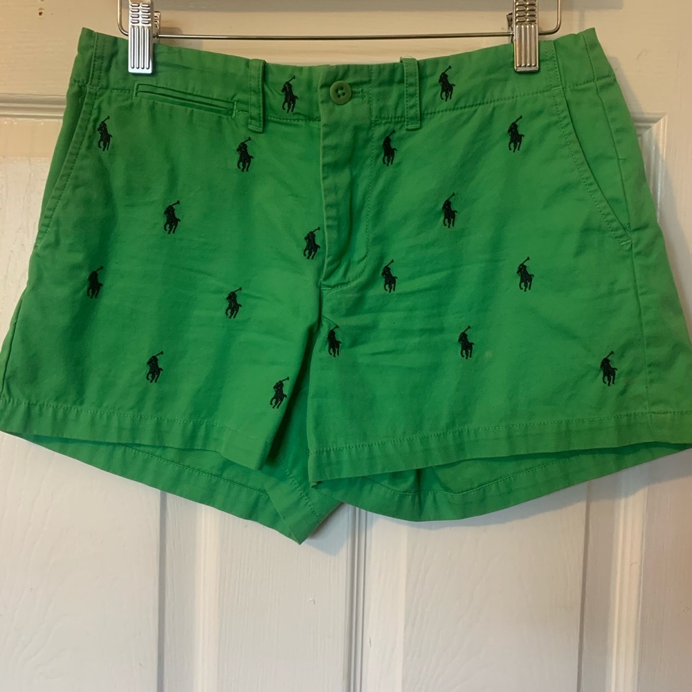 Ralph Lauren Sport Woman Multi Pony Mini Shorts